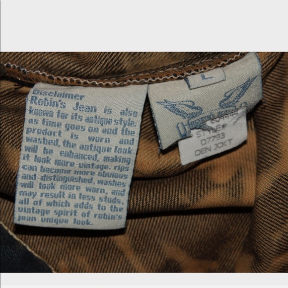 Real 100% Authentic Robin's Jean Men - Picture 7 of 7